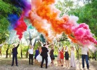Цветной дым для свадьбы в Ростове-на-Дону