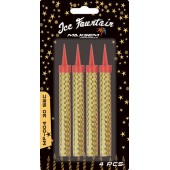 Фонтаны в торт ( 30сек )